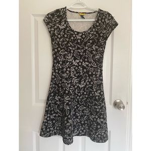 B&W floral dress🤍🖤